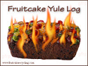 Fruitcake Yule Log